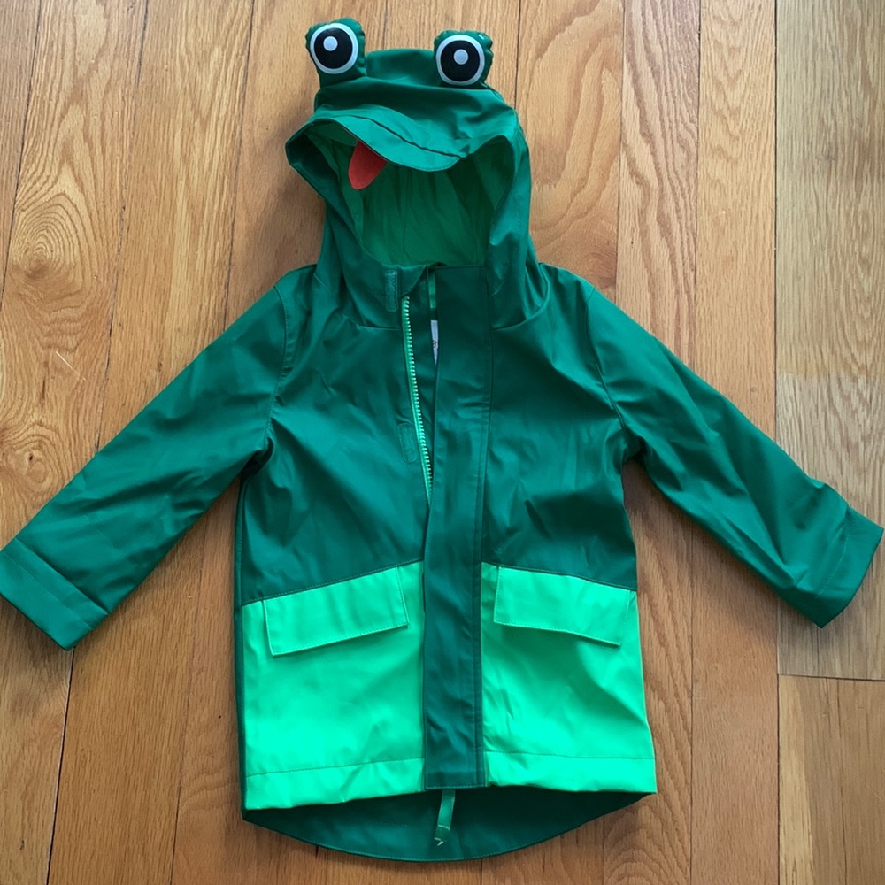 Cat & Jack Froggy Raincoat 2T Unisex